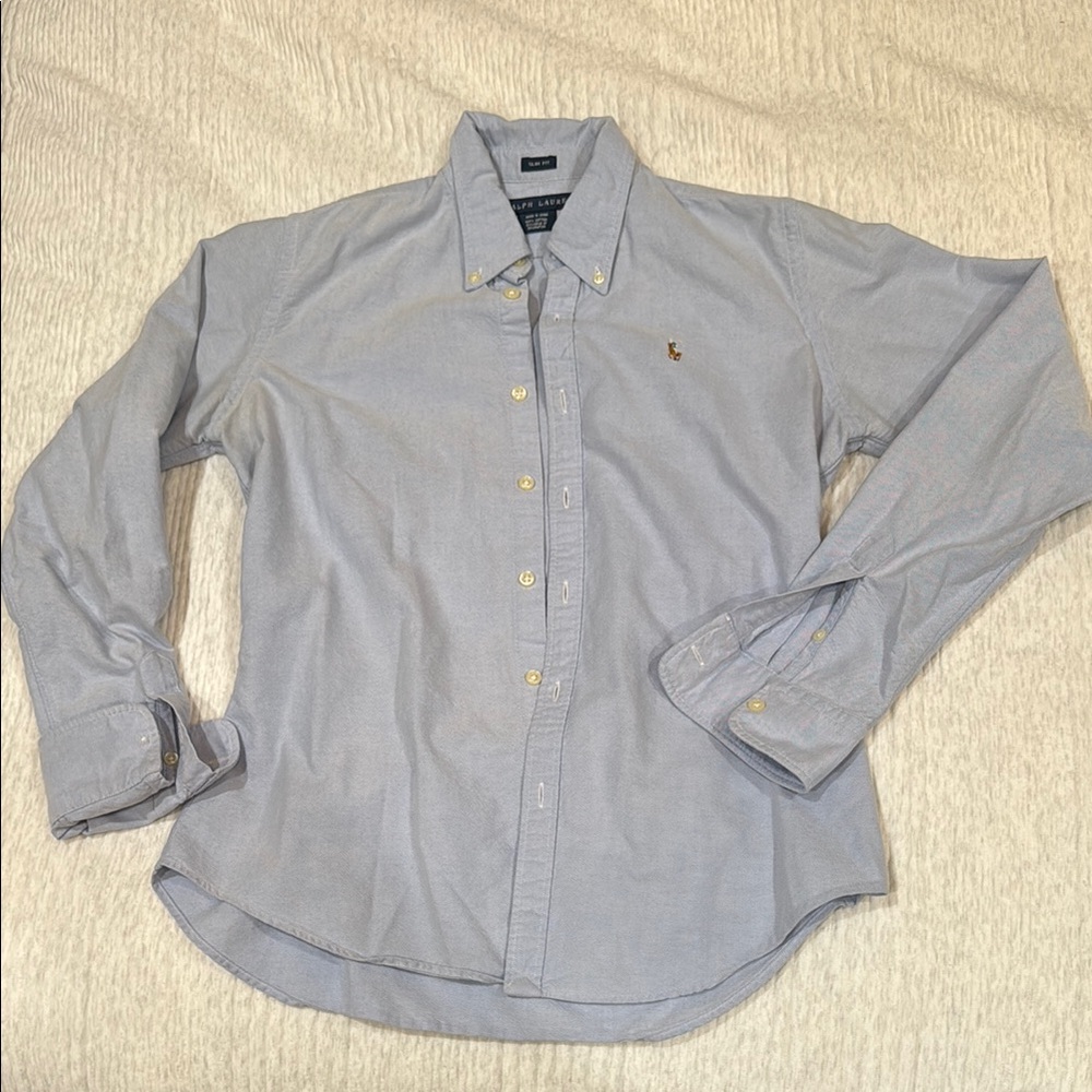 Ralph Lauren Women’s Blue Oxford Shirt